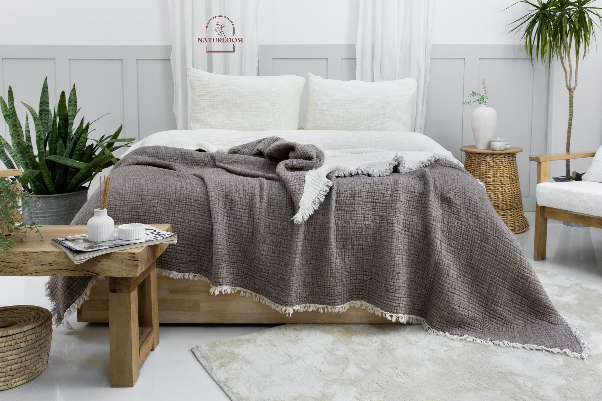 Soft breathable organic quilt